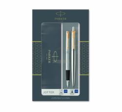 Parker 2093257 Stifte-Set Schwarz, Chrom, Gold 2 Stück[e] 