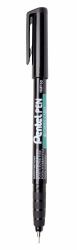 Pentel NMF50-AO Permanent-Marker Feine Spitze Schwarz 