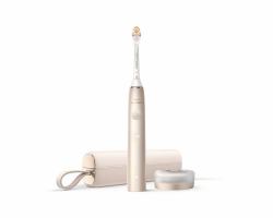 Philips Sonicare DiamondClean Prestige 9900 series DiamondClean Prestige HX9992/11 Elektrische Zahnbürste mit SenseIQ - Champagne 