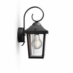 Philips by Signify Philips myGarden Buzzard Wandleuchte, 60W, E27, ohne Leuchtmittel 