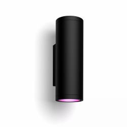 Philips by Signify Philips Hue White and Color ambiance Appear Outdoor Wandleuchte schwarz 