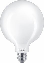 Philips by Signify Philips Filament-Lampe, Milchglas, 100W G120 E27 