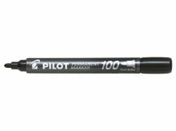 Pilot SCA-100-SET4 Permanent-Marker Rundspitze Schwarz 4 Stück[e] 