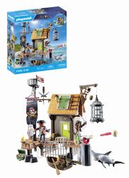 Playmobil Pirates Piratenhafen mit Seeräuber-Gefängnis 