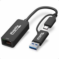 Plugable Technologies USBC-E2500 Netzwerkkarte Ethernet 5000 Mbit/s 