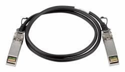 Plusoptic DACSFP-10G-3M-PLU InfiniBand/Glasfaserkabel SFP+ DAC Schwarz 