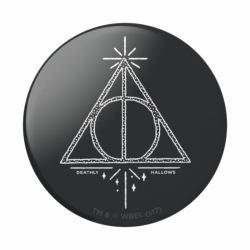 PopSockets Harry Potter - Deathly Hallows Passive Halterung Handy/Smartphone Schwarz, Weiß 
