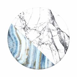 PopSockets Aegean Marble Handy/Smartphone Blau, Grau, Weiß 