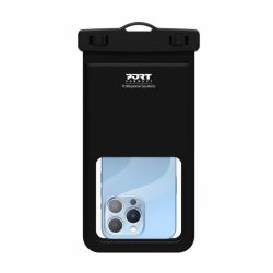Port Designs 901884 Handy-Schutzhülle 17 cm [6.7"] Beuteltasche Schwarz, Transparent 