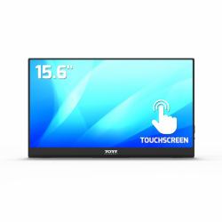 Port Designs 902101T Computerbildschirm 39,6 cm [15.6"] 1920 x 1080 Pixel Full HD LCD Touchscreen Schwarz 