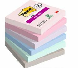 Post-It 7100259203 Klebezettel Quadratisch Grau 90 Blätter Selbstklebend 