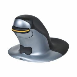Posturite The Penguin 3-in-1 Maus Büro Beidhändig RF Wireless + Bluetooth + USB Type-C 2400 DPI 