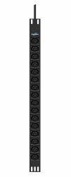 PowerWalker 10133023 Stromverteilereinheit [PDU] 16 AC-Ausgänge 0U Schwarz 