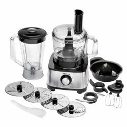ProfiCook PC-KM 1063 Küchenmaschine 1200 W 1,2 l Schwarz, Edelstahl 