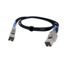 QNAP CAB-PCIE10M-8644-4X Serial Attached SCSI [SAS]-Kabel 1 m Schwarz 