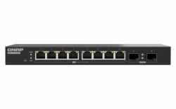 QNAP QSW-L2110-2S8T Netzwerk-Switch Managed Desktop Schwarz 