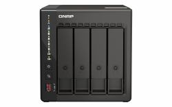 QNAP QVP-41C NAS & Speicherserver Tower Intel® Celeron® J6412 8 GB DDR4 0 TB Schwarz 