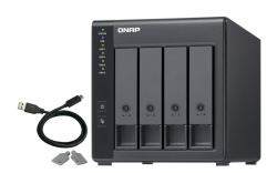 QNAP TR-004 Speicherlaufwerksgehäuse HDD / SSD-Gehäuse Schwarz 2.5/3.5" 