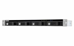 QNAP TR-004U Speicherlaufwerksgehäuse HDD / SSD-Gehäuse Schwarz, Grau 2.5/3.5" 