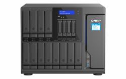 QNAP TS-1655 NAS Tower Intel Atom® C5125 8 GB DDR4 0 TB QNAP Turbo System Schwarz 