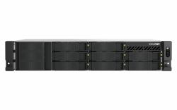 QNAP TS-855EU-8G NAS & Speicherserver Rack [2U] Intel Atom® C5125 8 GB DDR4 0 TB QuTS hero Schwarz 