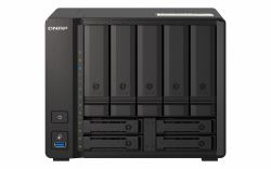 QNAP TS-H973AX NAS Tower Ryzen Embedded V1500B 8 GB DDR4 0 TB QuTS hero Schwarz 