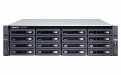 QNAP TS-h1683XU-RP NAS Rack [3U] Intel Xeon E E-2136 128 GB DDR4 0 TB QuTS hero Schwarz 