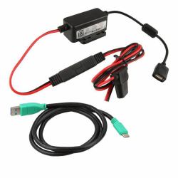 RAM Mounts GDS MODULAR HARDWIRED CAR - CHARGER WITH TYPE C CABLE - RAM-GDS-CHARGE-USBC-V7B1U, 10 - 30 V, Type C [Europlug], 2.5 A, 1.2 m, Over - Warranty: 36M