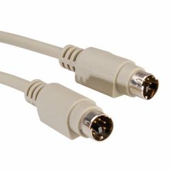 ROLINE Tastatur-Kabel-PS/2 ST/ST 1,8m 