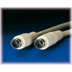 ROLINE Tastatur-Kabel-PS/2 ST/ST 3,0m 