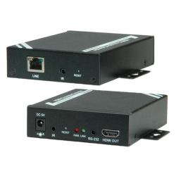 ROLINE HDMI Extender über TP, Cat.5/6, kaskadierbar, 100m 
