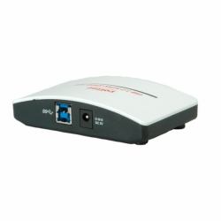 ROLINE USB 3.0 Hub "Black and White", 4 Ports, mit Netzteil 