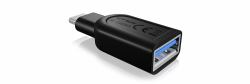 ICY BOX IB-CB003 USB 3.0 Type-C USB 3.0 Type-A Schwarz 