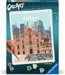 Ravensburger CreArt Colorful Milan - Malen nach Zahlen für Erwachsene 
