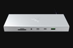 Razer USB 4 Dock USB Typ-C 10000 Mbit/s Silber 
