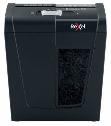 Rexel Secure S5 Aktenvernichter Streifenzerkleinerung 68 dB Schwarz 