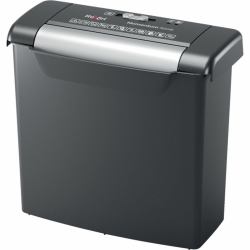 Rexel Momentum S206 Aktenvernichter Streifenzerkleinerung 72 dB Schwarz, Grau 