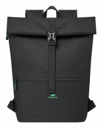 Rivacase Gremio Backpack City Backpack - Black Polyester, Recycled - Polyethylene Terephthalate [Rpet] - Warranty: 12M