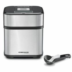 Rommelsbacher IM 12 Eismaschine Traditionelle Eismaschine 1,5 l Schwarz, Edelstahl 