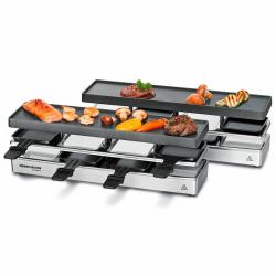 Rommelsbacher RC 1600 Raclette Grill 8 Person[en] 795 W Schwarz, Silber 