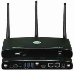 SY Electronics Wireless presentation/collaboration Switcher - 3x USB-B 3.0, 1x HDMI 2.0 Output, 3x USB-B 3.0, 1x USB-C, 1x USB-B 2.0/USB-C, 1x RS232, 2x LAN [1x PoE], 1x 3.5mm Audio Jack Output 