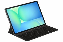 Samsung EF-DX620 QWERTY Englisch Pogo Pin Schwarz 