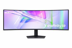 Samsung S95UC Computerbildschirm 124,5 cm [49"] 5120 x 1440 Pixel Dual QHD LCD Schwarz 