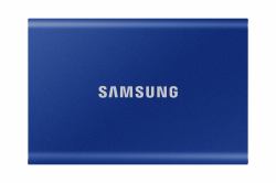 Samsung Portable SSD T7 2 TB USB Typ-C 3.2 Gen 2 [3.1 Gen 2] Blau 