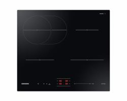 Samsung NZ64B4016FK Schwarz Integriert 60 cm Zonen-Induktionskochfeld 4 Zone[n] 