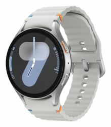 Samsung Galaxy Watch7 3,81 cm [1.5"] AMOLED 44 mm Digital 480 x 480 Pixel Touchscreen Silber WLAN GPS 