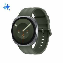 Samsung Galaxy Watch9 3,81 cm [1.5"] AMOLED 44 mm Digital 480 x 480 Pixel Touchscreen Silber WLAN GPS 