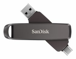 SanDisk Extreme PRO USB-Stick 256 GB USB Type-C/USB Type-A 3.2 Gen 2 [3.1 Gen 2] Schwarz 
