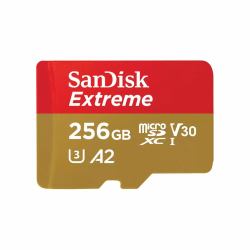 SanDisk Extreme 256 GB MicroSDXC UHS-I Klasse 10 