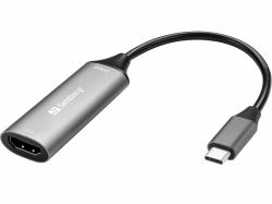 Sandberg 136-36 USB-Grafikadapter Grau 